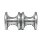 Perilla para puerta de cristal 30 x 30 satín K-264 Axcent