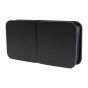 Clip cristal-cristal a 180° K-512-B Axcent