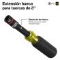 Juego de dados pasantes e impacto KNECT™ SAE y Métrico 33 piezas 65302KNECT Klein Tools
