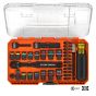 Juego de dados pasantes e impacto KNECT™ SAE y Métrico 33 piezas 65302KNECT Klein Tools