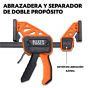 Juego de 2 Prensas Sargento de liberación rápida 12" 47551 Klein Tools