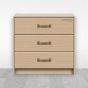 Jaladera para mueble bronce 110 mm Mañon