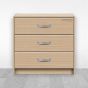 Jaladera para mueble níquel 110 mm Mañon