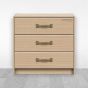 Jaladera para mueble bronce 130 mm Mañon