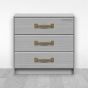 Jaladera para mueble bronce 150 mm Mañon
