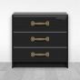 Jaladera para mueble bronce 150 mm Mañon