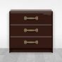 Jaladera para mueble bronce 150 mm Mañon