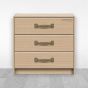Jaladera para mueble bronce 150 mm Mañon