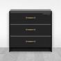 Jaladera para mueble bronce 125 mm Mañon
