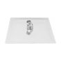Regadera cuadrada 6" acero inoxidable SP-50016 Solvex