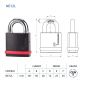Candado de alta Seguridad serie NE grado 5 NE12L Mul-T-Lock