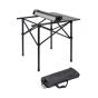 Mesa de Camping Plegable cuadrada HW123-BK negra