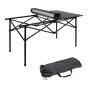 Mesa de Camping Plegable Rectangular HW123-BK Negra