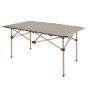 Mesa de Camping Plegable Rectangular HW123-YE Beige