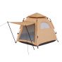 Casa de campaña plegable Hexagonal Café para 3-4 personas HW144-WH
