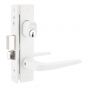 Cerradura de embutir blanca para perfiles de aluminio 549 SLIM Phillips