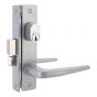 Cerradura de embutir gris para perfiles de aluminio 549 SLIM Phillips