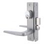Cerradura de embutir gris para perfiles de aluminio 549 SLIM Phillips