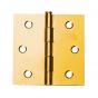 Bisagra rectangular 2-1/16" x 3" latón brillante 130 E Phillips