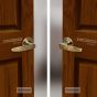 Cerradura para baño latón antiguo CDM Contempo Austral
