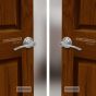 Cerradura para baño niquel satinado CDM Estilo Austral
