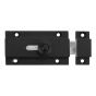 Pasador de sobreponer 60 mm negro mate A3004 Rish
