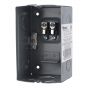 Centro de carga de 2 unidades 50 Amp empotrable 1481 Sanelec