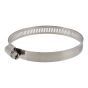 Abrazadera sin fin 2 13/16"-3 3/4" de acero inoxidable #52 7877 Sanelec