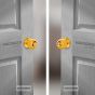 Cerradura para baño latón brillante Ball Yale