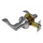 Cerradura de manija para baño cromo mate Aqua Yale
