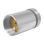 Conector Zapopan muro - vidrio 11300 Herralum