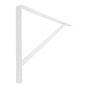 Ménsula reforzada blanca 13" x 20" TC5725 Toolcraft