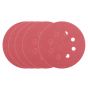 Discos de lija para lijadora roto-orbital de 5" G-120 TC6037 Toolcraft
