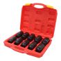 Juego de dados de impacto milimétricos 10 piezas JL-10 Stanew