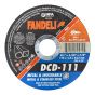 Disco para corte de metal y acero inoxidable 4-1/2" DCD-111 Fandeli