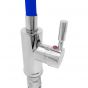 Mezcladora monomando para fregadero cuello azul flexible SP-10004 Solvex