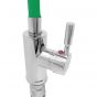 Mezcladora monomando para fregadero cuello verde flexible SP-10004 Solvex