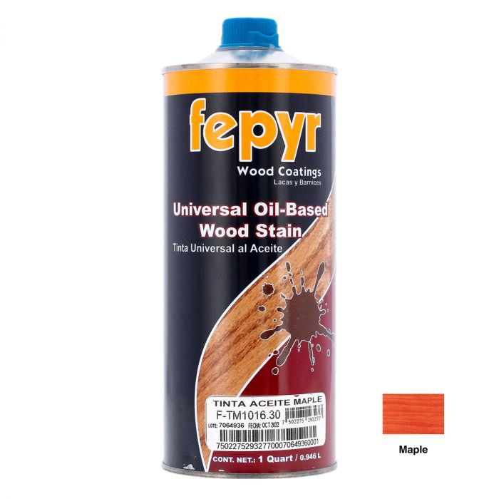 Tinta aceite Maple 1 litro F-TM1016.30 Fepyr