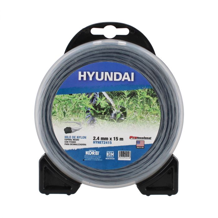 Hilo de nylon para desbrozadora HYNET2415 Hyundai