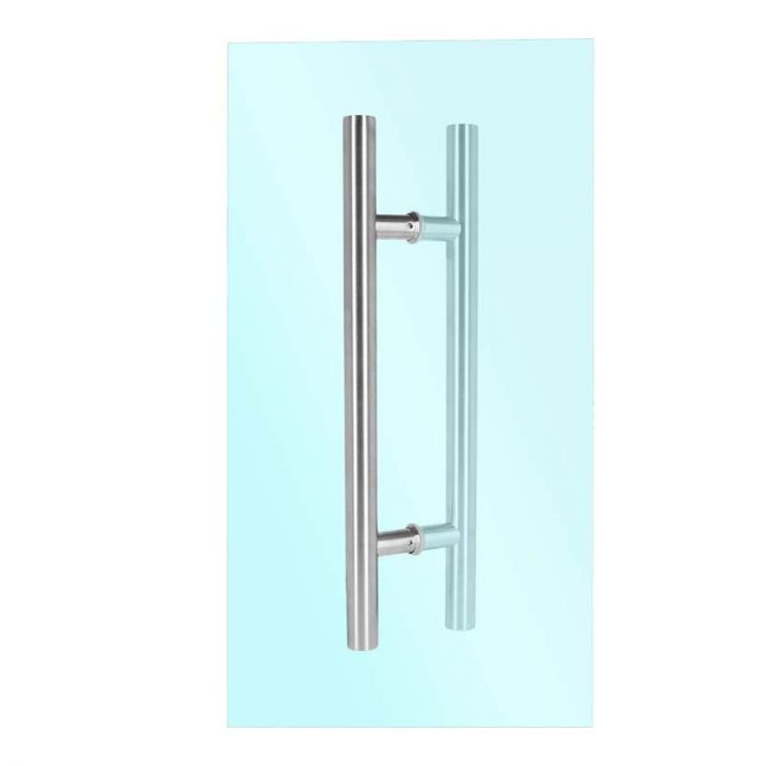 Jaladera tipo "H" 50 cm para puertas de cristal SH250-50 Axcent