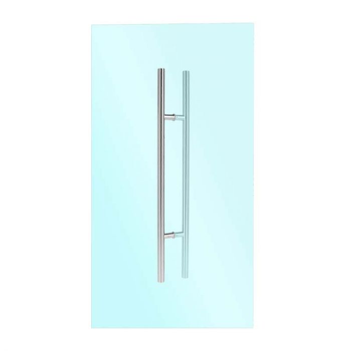 Jaladera tipo "H" 90 cm para puertas de cristal SH250-90 Axcent