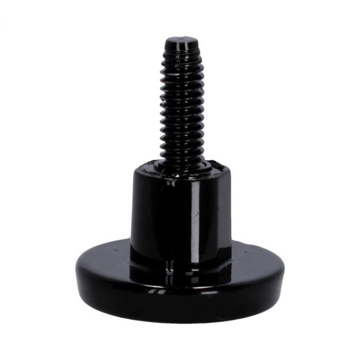 Nivelador negro con tornillo de 5/16" x 35 mm tipo knoll 166370-N Rish