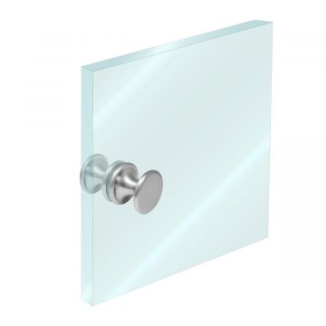 Perilla para puerta de cristal 30 x 30 satín K-264 Axcent