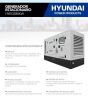 Generador estacionario HYEGE80KW Hyundai