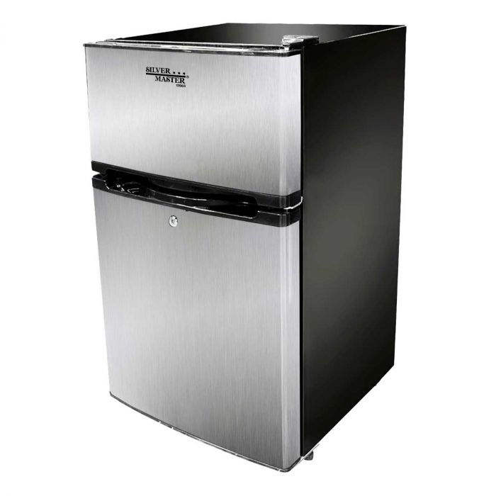Frigobar 90 litros plateado 17005 Silver Master