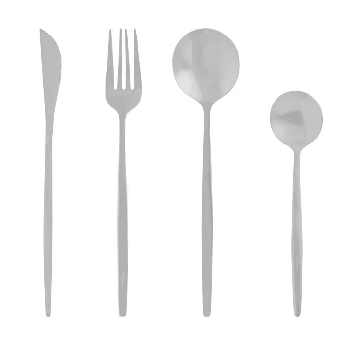Set de cubiertos de 24 piezas 17022 Silver Master 