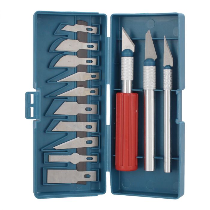 Kit de navajas de precisión 13 piezas 3617 Tulplus
