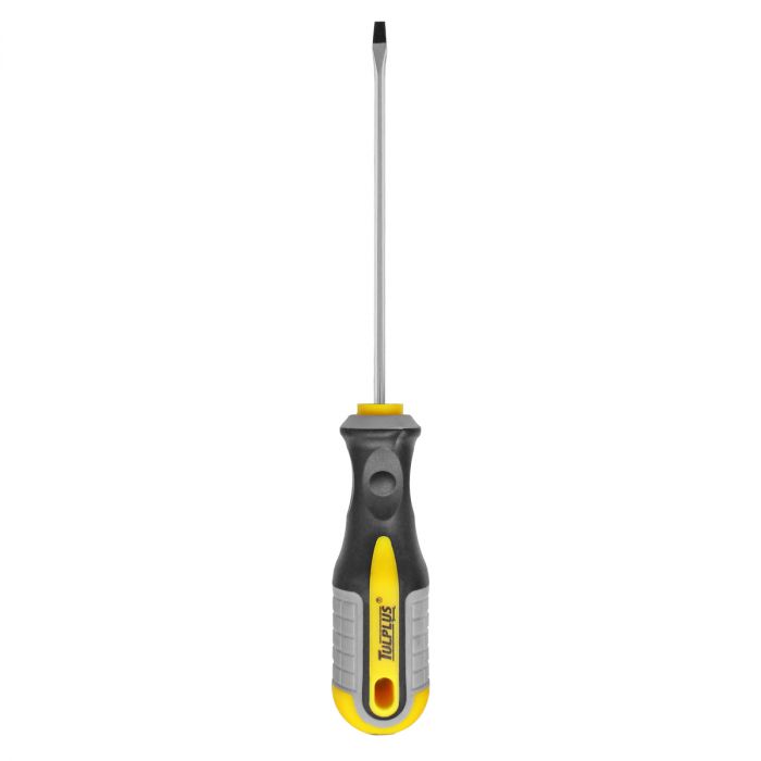 Desarmador punta plana con mango confort grip 1/8" x 4" 3700 Tulplus 