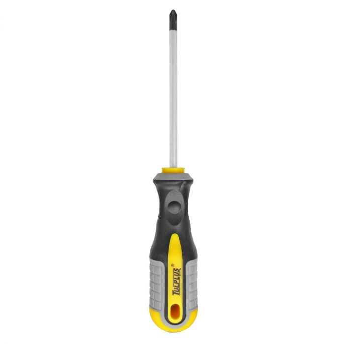Desarmador punta Phillips con mango confort grip 3/16" x 4" 3710 Tulplus 