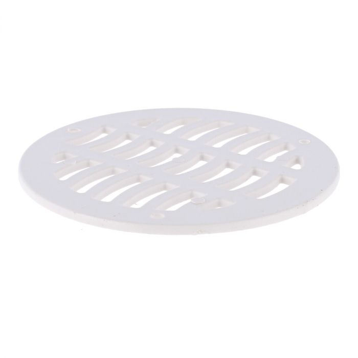 Rejilla redonda atornillable blanca CONAPLAS